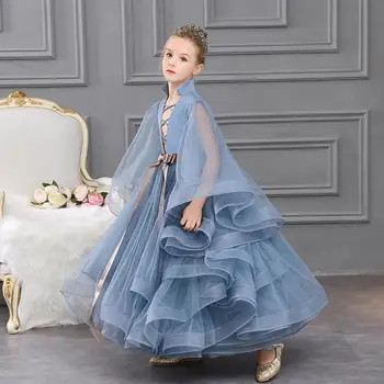 Luksusa Meitene Princese Catwalk Vakara Kleita 2020 