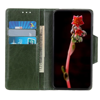Luksusa Ādas 360 Aizsargātu Magnētu Grāmatu, Coque Samsung M21S Flip Case Samsung V 21 S 