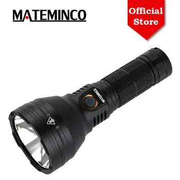 MATEMINCO MT35 Mini Luminus SST40 2400LM 875m USB Type C Uzlādējams LED Lukturītis Laternu pašaizsardzība lielos attālumos Mest 14443