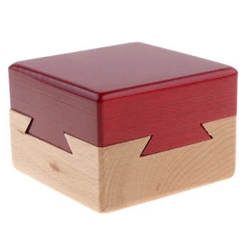 Magic Koka Puzzle Bloķēšanas Puzzle Box Noslēpums Koka Kastē Izglītības Rotaļlietas, IQ Apmācību Dāvanu Bērniem
