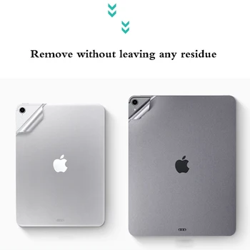 Matēts Atpakaļ Filmu Par Apple iPad Gaisa Mini Pro 1 2 3 4 5 9.7 10.2 10.5 11 12.9 2018 2020 Metāla Anti-Scratch Tablete Aizsargs