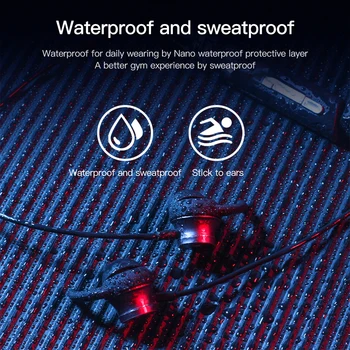 Meeker, Bluetooth Austiņas Bezvadu Earbuds Bluetooth 5.0 Balss kontroles HD Stereo Sporta Brīvroku ANC Trokšņa Slāpēšanas Austiņas