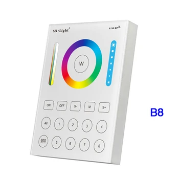 Miboxer 2.4 G RGB+KMT/RGBWW led strip Gaismas Kontrolieris 4-Zonas Tālvadības Smart Paneļa WiFi iBox FUT039/FUT092/FUT089/WL-Box1/B4/T4 9194