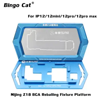 Mijing Z18 BGA Reballing Spēļu Platforma iPhone 12 mini pro, max Pamatplates PCB Turētājs Loģika Valdes Lodēt Apkopes Instrumentu