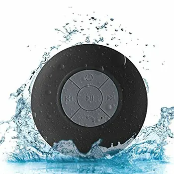Mini Bluetooth Portatīvo Bezvadu iedarbību ipx4 Ūdensizturīgs Dušas Skaļruņa Brīvroku Sucting Mic Auto Vannas istaba Bezvadu Skaņas Pārraides