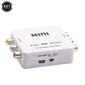 Mini hdmi Portatīvo PAL uz NTSC vai NTSC UZ PAL, Bi-directional Dual-Veids, TV Formāta Video Sistēmas Converter Kompozītmateriālu Savienojuma