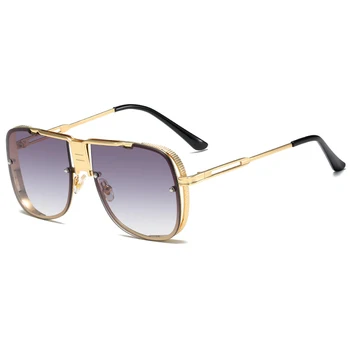 Modes Saulesbrilles Luksusa Zīmola Dizaineru Jaunās Sievietes Vīrieši Vintage Metāla, Saules Brilles Retro Brilles UV400 Toņos gafas de sol