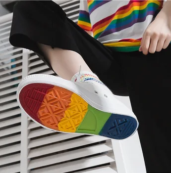 Modes audekla kurpes sieviešu 2020. gada pavasarī jauno modes Konfektes Krāsu sieviešu dzīvoklis audekla kurpes sieviešu ikdienas cietie apavi čības