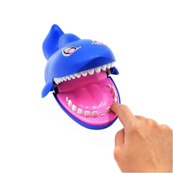 Muitošanas Liels Buldogs Krokodils Haizivs Mute Zobārsts Bite Pirkstu Spēli Funny Jaunums Rīstīties, Rotaļlietas Bērniem, Bērnu Jautri Spēlēt