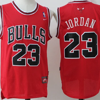 NBA Vīriešu Čikāgas Bulls #23 Michael Jordan Basketbola Jersey Vintage Limited Edition Swingman Jersey Šūtas Acs Vīriešu Svīteri