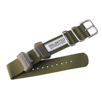 Neilona NATO Watchband GA-110/ 100,DW-5600,GW-6900 Skaida Gredzenu Sprādzes Rokassprādzes Band Siksna Ar Adapteri 22729