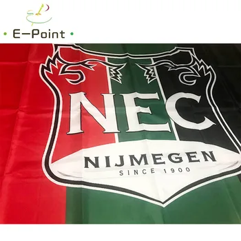Nīderlande NEC Nijmegen 3ft*5ft (90*150cm) Izmērs Ziemassvētku Rotājumi Mājas Karoga Banne Dāvanas