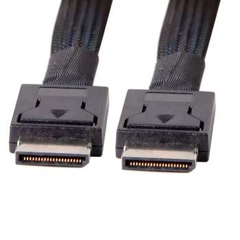 OCuLink PCIe PCI-Express SFF-8611 4.i, lai OCuLink SFF-8611 SSD Datu Aktīvo Kabelis, 50cm