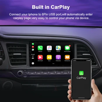 OKNAVI 2Din Auto Android 9.0 Carplay Radio Dodge Caravan Chrysler Pacifica 2006-2012 Multimediju GPS Navigācijas 4G WIFI Spēlētājs