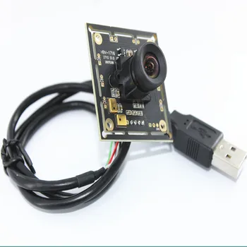OV2710 2MP 1080P HD USB Kameras moduļa ar 100 grādu distortionless objektīvs un 1 m usb kabelis 13539