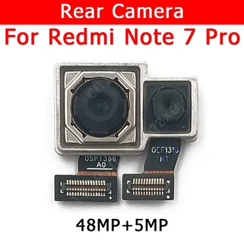 Oriģinālo Aizmugurējo Kameru, Lai Xiaomi Redmi 7. Piezīme Pro Note7 7Pro Atpakaļ Galvenās Lielās Kameras Modulis Flex Cable Rezerves Rezerves Daļas