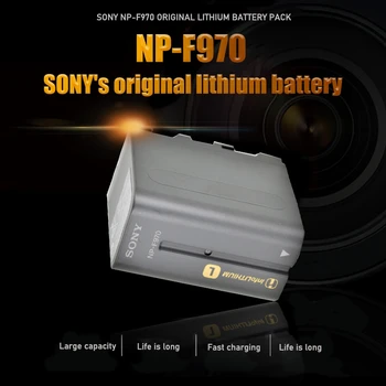 Oriģināls Sony NP-F970 NP F970 NPF970 Akumulatora F930 F950 F960 F770 F570 CCD-RV100 TRV58 DCR-TRV110K RV100 TRV58 DSR-PD150P