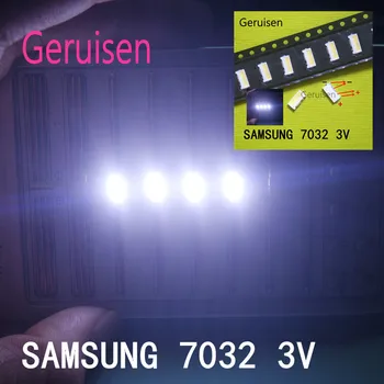 PAR 100GAB SAMSUNG LED Apgaismojums Edge LED Sērija TS732A 3 V 7032 SPBWH1732S2LVD1BIB Cool balta TV Piemērošanu 565