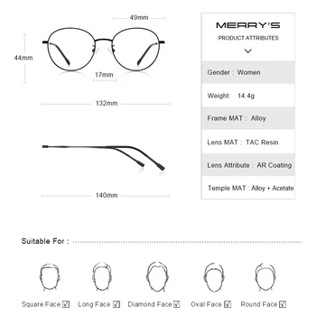 PRIECĪGUS IR Sieviešu Modes Ovālas Brilles Rāmis Dāmas Briļļu Tuvredzība Recepte, Optiskās brilles S2044