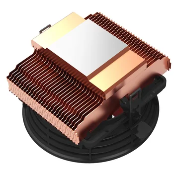 Pccooler Q100M Vara apšuvuma CPU cooler 10cm PWM 4pin kluss Ventilators Intel 775 1150 1151 1155 1156 AMD Q100 DATORU Dzesēšanas ventilators