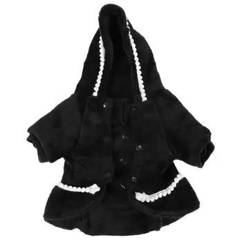 Pet Suņu Apģērbu Cute Sarkans Melnās Krāsas XXS-L Kleita Mazo Suņu Apģērbu Kucēns Dot Drēbes