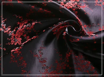 Plūmju Zieds stila Brokāta Auduma Damask Žakarda Apģērbu Kostīmu Apdare, Mēbeļu Aizkaru DIY Apģērba Materiāls AR skaitītāju