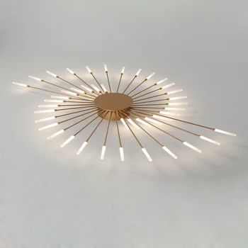 QIYIMEI Modernās Griestu lampas LED Spīdums Iekštelpu Apgaismojums Guļamistaba, Halle Dzīvojamā Istaba Bērniem Akrila Spuldzes Stiprināšanas Rāmis 175-260V