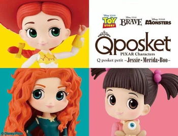 Qposket Toy Story 4 Jessie rotaļlietas filmas Disney PIXAR DROSMĪGS MONSTRIEM rakstzīmes rīcības attēls bērniem dzimšanas dienas dāvanas modeli, kas 7-8CM