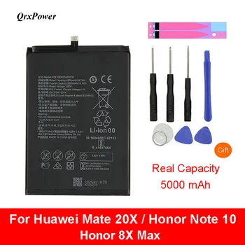 QrxPower Nomaiņa Akumulatora 5000mAh HB3973A5ECW Par Huawei Mate 20X EVR-AL00 / Gods 10. Piezīme / Gods 8X Max