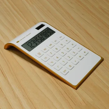 Radošā Slim 12 Ciparu Kalkulators, Duālais Barošanas Saules Enerģijas Kristāla Atslēgu Kalkulators