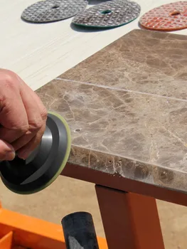 Raizi 80/100 mm 5 solis Sausu spilventiņi/disku granīts, marmors, inženierijas akmens