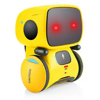 Robots Rotaļlietu Inteliģentās Deju Mūzikas Ierakstu Dialogu skārienjutīgs Kontroli, Interaktīvo Smart Robots Rotaļlietu Robotikas Bērniem 776