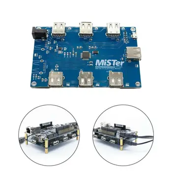 Rokas aparāti metināšanai MisTer USB Hub v2.1 kuģa, MisTer FPGA 7 USB Portiem
