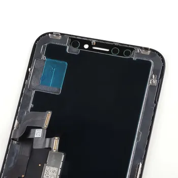 Rūpnīcas Vairumtirdzniecības Displejs LCD Montāža Mīksto Amoled Oled iPhone X GX OLED Grūti XS GX Ekrānu Nomaiņa GX Displejs XS Maks.