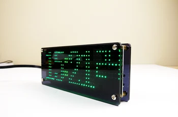 SMD LED dot matrix ciparu pulkstenis ražošanas komplektu Elektronisko pulksteni komplekts diy pulksteņa komplekts