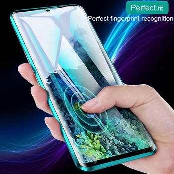 Samsung Galaxy A51 A71 A50 A70 A30 S8 S9 S10 S20 M31 Lite, Ņemiet Vērā, 20 Ultra 8 9 10 Plus Magnētisko Dubultie Stikla Gadījumā