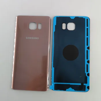 Samsung note5 Aizmugurējo Vāciņu Akumulatora korpusa 3D Stikla Korpusa Vāciņš Samsung Galaxy Note5 5. Piezīme sētas Durvīm + Līmi, Uzlīmes 4785