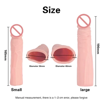 Silikona Dzimumlocekļa Paplašināšanās Prezervatīvi Dzimumlocekļa Pagarināšana Piedurknēm Seksa Rotaļlietu Pieaugušajiem Intīmo Preču Atkārtoti Prezervatīvu Vīriešiem Gailis Gredzeni
