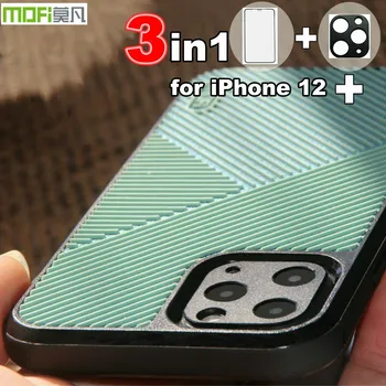 Silikona Triecienizturīgs Lietā par iPhone 12 Pro Anti Slip attiecas Apple 12Pro Mājokļu 3D Stereoskopiskās Modelis Konstrukcija Objektīva Protectio