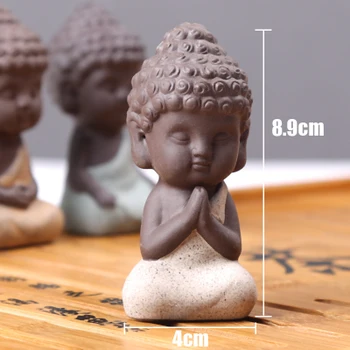 Silikona Veidnē 4 stili 3D Budas Budas ziepes pelējuma roku Budas auto dekorēšana statuja porcelāna pelējuma cepšanas dekoratīvās rīki