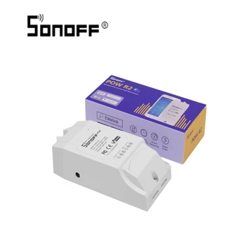 Sonoff Pow R2 16A 3500W Smart Wifi Slēdzis Ar Reālā Laika Enerģijas Patēriņa Mērīšanu Smart Home Kontrolieris, Izmantojot Android vai IOS
