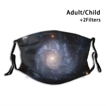Spirālveida Galaktika ( Ngc 1309 ), Dizains Anti Putekļu Filtrs Mazgājams Sejas Maska Bērniem Astronomiju Awesome Cosmos Galaxy Habla Kosmosa Spirāles