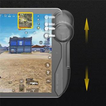 Spēle Kursorsviru Nospieda Rokturi L1R1 Uguns Mērķis Taustiņu Mobilo Gamepad Kontrolieris iPad Planšetdatoru, Viedtālruni PUBG Spēļu Piederumi