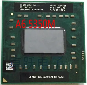 Sākotnējā AMD A6 5350M - 5300M 2.9 GHz divkodolu Piezīmjdatori procesori, Laptop CPU, ESMU 5350 Ligzda FS1 bezmaksas piegāde