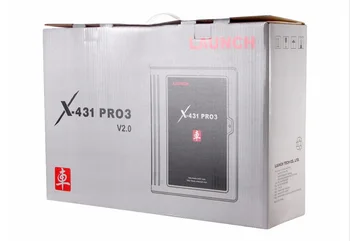 Sākotnējā LAUNCH X431 PRO3 Automašīnu Diagnostikas Skeneris Tablete skenēšanas Rīks, X431 Pro 3 Scanpad Bluetooth /WIFI Pilnu Sistēmas bezmaksas kuģis