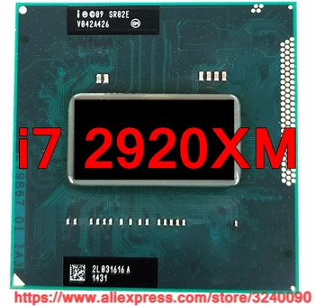 Sākotnējā lntel Core i7 2920xm SR02E CPU (8M Cache/2.5 GHz-3.5 GHz/Quad-Core) i7-2920xm Klēpjdatoru procesoru bezmaksas piegāde