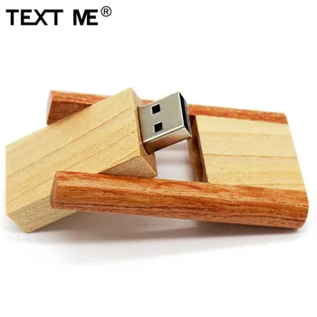 TEKSTA MAN 3 krāsa koka modelis 64GB Flash Disks 4GB 8GB 16GB 32GB Pendrive USB 2.0 Usb stick
