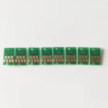 TINTES VEIDS Tintes kasetnes mikroshēmas epson stylus pro 7880 9880 ,T6041-T6049