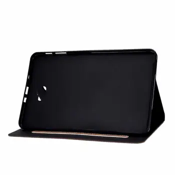 Tablet Case For Samsung Galaxy Tab 10.1 T580 SM-T580 T585 10.1 collu Smart Cover, Flip Stends, PU Leather Ādas Būtiska Korpusa Vāka