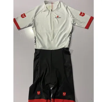 Taymory pro vīriešu triatlona sacīkšu tērps attālums jumpsuit pasūtījuma trisuit LD AEROSKIN BALTS velo/skriešana/peldēšanas apģērbu komplektu 25062